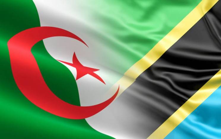 Mr. Attaf meets with his Tanzanian counterpart